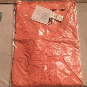 Talbots Coral Blouse